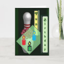 Recherche de de bowling anniversaire cartes Mignon