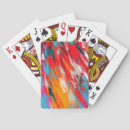 Recherche de peinture acrylique jeux de cartes Abstrait