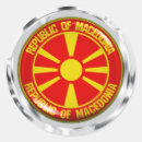 Recherche de drapeau de la macédoine autocollants Drapeaux du monde