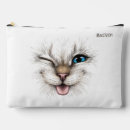 Recherche de chat drôle cosmétiques pochettes Toute personne
