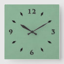 Recherche de mint horloges Vert