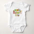 Recherche de fête des pères heureuse bébé vêtements Papa