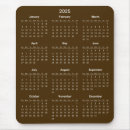 Recherche de mousepad calendrier tapis souris Élégant