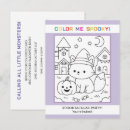 Recherche de monstre enfant cartes postales Pour tous