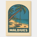 Recherche de paradis refrigérateur magnets Été