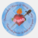 Recherche de immaculé autocollants Coeur immaculé de mary