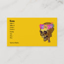 Recherche de crânes cartes visite Dia de los muertos