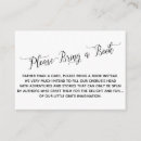 Recherche de apportez votre carte de livre invitations Simple