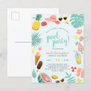 Recherche de bleu de piscine invitations Pour elle