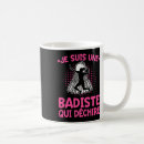 Recherche de citation de badminton tasses J'aime le badminton
