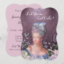 Recherche de marie antoinette invitations Reine