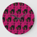 Recherche de chat halloween horloges Décoration