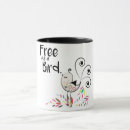 Recherche de oiseau libre tasses Liberté