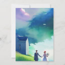 Recherche de mauvaises herbes cartes postales Aquarelle