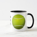 Recherche de balle de tennis tasses Athlète