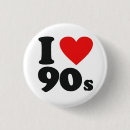 Recherche de les années 90 badges Coeur