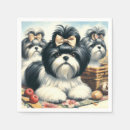 Recherche de shih tzu serviettes Chien