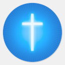 Recherche de symboles religieux autocollants Crucifix