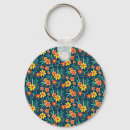 Recherche de belle conception porteclés Floral