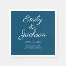 Recherche de bleu marine blanc serviettes Script