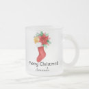 Recherche de chaussettes de noël tasses Santa claus