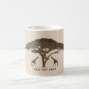 Recherche de girafe africaine tasses Zoo