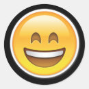 Recherche de emoji heureux autocollants Sourire