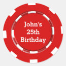 Recherche de cartes de jeu autocollants Rouge