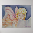 Recherche de anges colorés posters Aquarelle