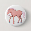 Recherche de dessin de cheval badges Illustration