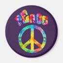 Recherche de hippie symbols magnets Rétro