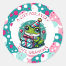 Recherche de grenouille rose autocollants Crapaud