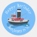 Recherche de bateaux de pêche autocollants Port