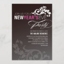 Recherche de réveillon invitations Noir