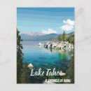 Recherche de lac vintage cartes postales californie