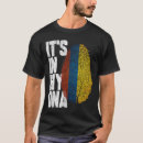 Recherche de chemises colombiennes vêtements Drapeau