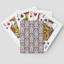 Recherche de motif des années 1950 jeux de cartes Scandinave