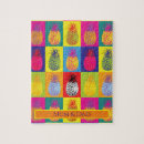 Recherche de ananas puzzles Moderne