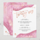 Recherche de vingt et unième invitations Girly