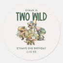 Recherche de dinosaure autocollants Fête d'anniversaire