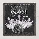 Recherche de goupille invitations Boule de bowling
