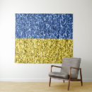 Recherche de bleu et jaune tentures Ukraine