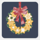 Recherche de petits g autocollants Couronne de noël