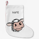 Recherche de vaches chaussette de noël Animal