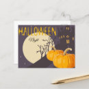 Recherche de lune vintage cartes postales Citrouille