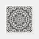 Recherche de mandala blanc serviettes Kaléidoscope