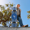 Recherche de tissus skateboards Bleu