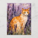Recherche de joli chat cartes postales Violet