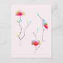 Recherche de abstrait simple cartes postales Rose
