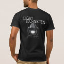 Recherche de lumiere tshirts Technicien